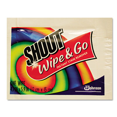 3 boxes of Shout Wipe & Go Instant Stain Remover Shout Wipes (36