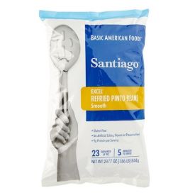 Santiago Smooth Excel Refried Beans 29.77oz.