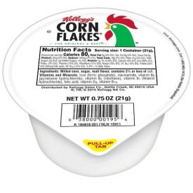 Kelloggs Corn Flakes Cereal Bowls .75oz 