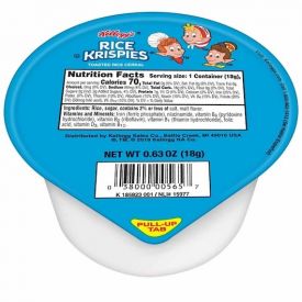 Kelloggs Rice Krispies Cereal Bowls .63oz 
