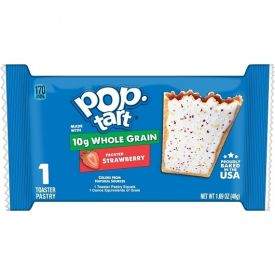 Kellogg's® Whole Grain Frosted Strawberry Pop-Tarts Single Pack 1.76oz.