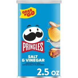Pringles Salt & Vinegar Potato Crisps - 2.5oz
