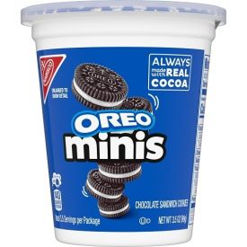 Oreo Minis Go-Paks Cookies - 3.5oz