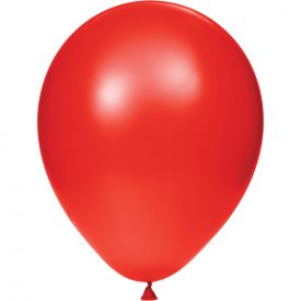  BALLOON LATEX 12/15CT CLASSIC RED 12"