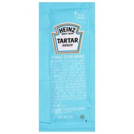Heinz Tartar Sauce Condiment Portion Packs 12gm