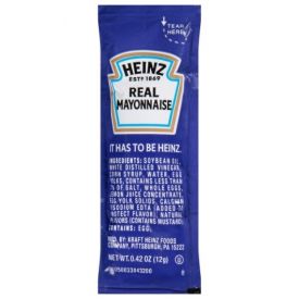 Heinz Mayonnaise Packets 12grm