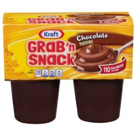 Kraft Grab N Snack Chocolate Pudding 3.5oz.