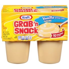 Grab 'N Snack Vanilla Pudding 3.5oz.