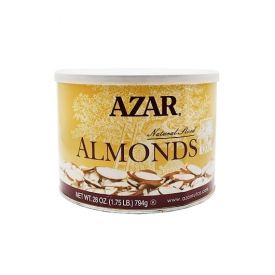 Azar Almond Sliced Natural Raw Nut 1.75lb.