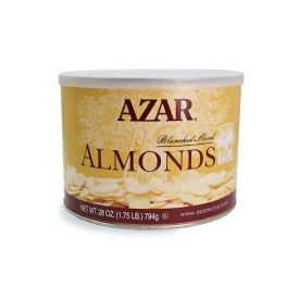 Azar Nut Sliced Blanched Almond 1.75lb.