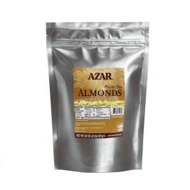 Azar Nut Sliced Blanched Raw Almonds 2lb.