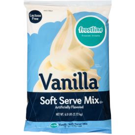 Frostline Soft Serve Vanilla Ice Cream Mix 6lbs