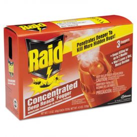 Raid® Concentrated Deep Reach™ Fogger, 1.5 oz Aerosol Can, 3/Pack