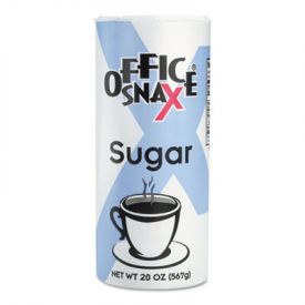 Office Snax® Sugar Canister, 20oz