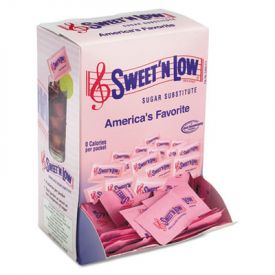 Sweet'N Low® Zero Calorie Sweetener, 1 g Packet