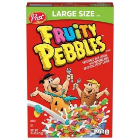Post Fruity Pebbles Cereal 15oz.