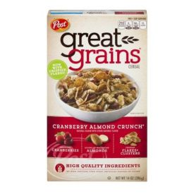 Great Grains Cranberry Almond Crunch Cereal 14oz.