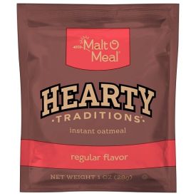 Malt O Meal Hearty Traditions Instant Oatmeal Regular 1oz.