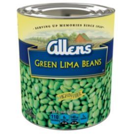 Allens Green Lima Beans 111oz.