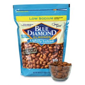 Blue Diamond Low Sodium Lightly Salted Almonds 40oz.