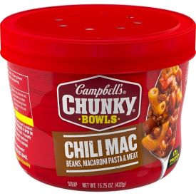 Campbell's Chunky Bowls Chili Mac 15.25oz.