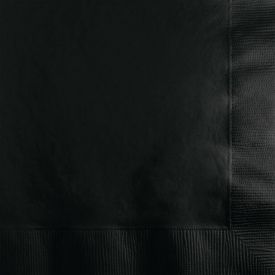 BEVERAGE NAPKINS 10/50CT 3P BLACK VELVET