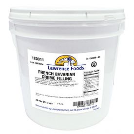 Lawrence Foods French Bavarian Cream Filling 20lb.