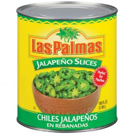 Las Palmas Sliced Jalapenos Peppers 96oz