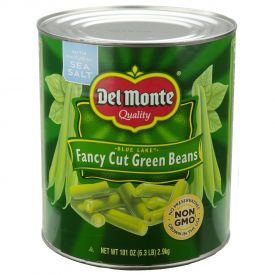 Del Monte Fancy Cut Green Beans - 101oz