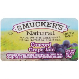 Smucker’s Natural Grape Jam - 0.5oz