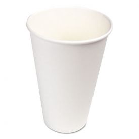 Boardwalk® Paper Hot Cups, 16 oz, White