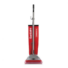 Sanitaire® TRADITION Upright Vacuum with Shake-Out Bag 16lb Red
