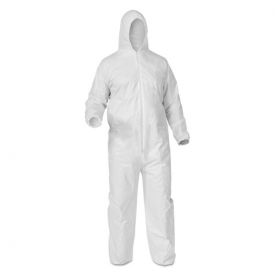 KleenGuard™ A35 Coveralls, Hooded, X-Large, White