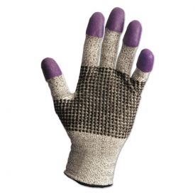 KleenGuard™ G60 Purple Nitrile Gloves, 240mm Length, Large/Size 9, Black/White