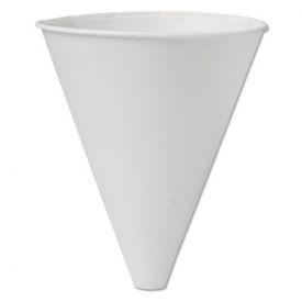 Dart® Bare Solo Eco-Forward Treated Paper Funnel Cups, 10oz.