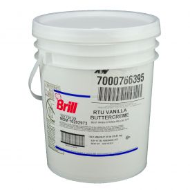 Brill Vanilla Light 'N Fluffy Buttercreme Icing 35lb.