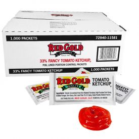 Red Gold Individual Ketchup Packets 9grm
