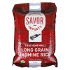 Savor Imported Long Grain Jasmine Rice - 20 lb