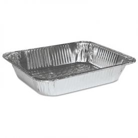 Boardwalk® Aluminum Pans, Half-Size, Steam Table, Deep
