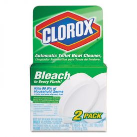 Clorox® Automatic Toilet Bowl Cleaner, 3.5 oz Tablet, 2/Pack