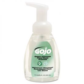GOJO® Green Certified; Foam Soap, Frag.-Free, Clear, 7.5 oz. Pump 