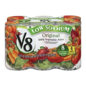 V8 Low Sodium Juice 5.5oz.