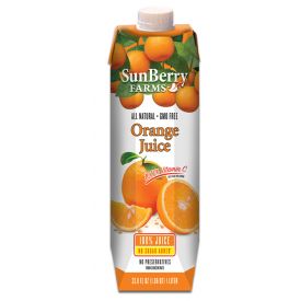 Sunberry Farms Orange Juice 33.8oz.