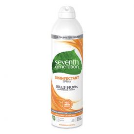 Seventh Generation® Disinfectant Sprays, Fresh Citrus/Thyme, 13.9oz. Spray